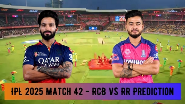 RCB vs RR IPL 2025 Prediction RCB vs RR IPL 2025 Prediction