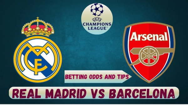 Real Madrid vs Arsenal Prediction Betting Odds