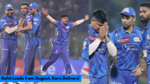 Rohit Sharma and Karn Sharma Image IPL BCCI Instagram