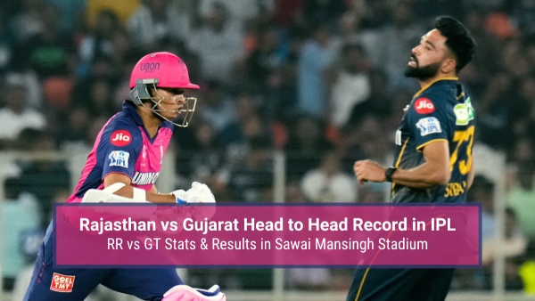 RR vs GT head to head record and staes ahead of IPL 2025 match 47 Image Coutesy PTI RR vs GT head to head record and staes ahead of IPL 2025 match 47 Image Coutesy PTI