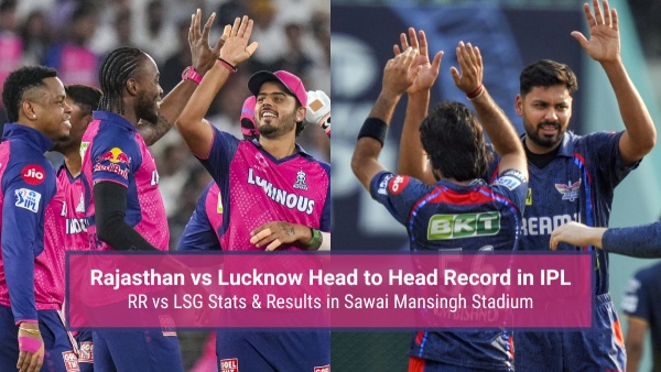 RR vs LSG head to head record and stats ahead of IPL 2025 match 36