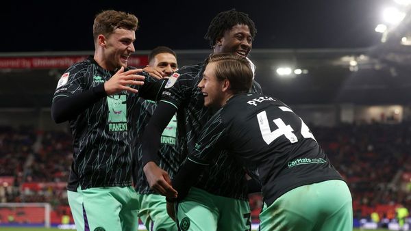 Blades Beat Stoke City 2-0 in Championship