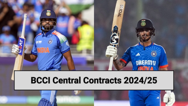 Shreyas Iyer and Ishan Kishan return to BCCI Central Contracts 2025 list