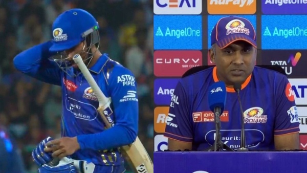 Tilak Varma and Mahela Jayawardene