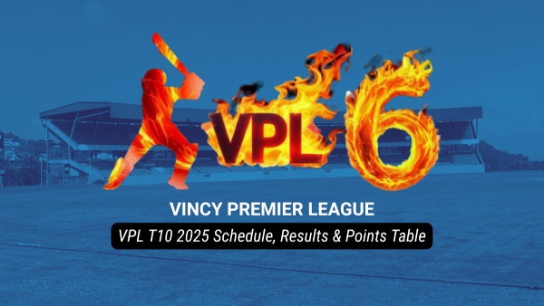 Vincy Premier League Schedule Results and Points Table