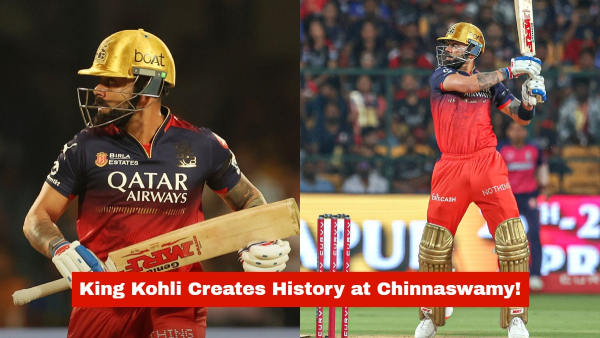 IPL 2025 Virat Kohli Creates History with 3 500 T20 Runs at Chinnaswamy Bengaluru Cheers Its King