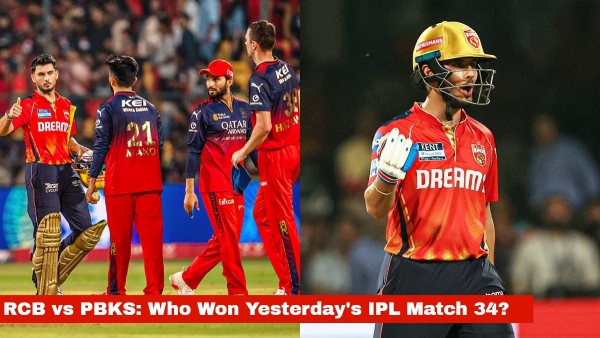 Who Won Yesterday s IPL Match 34 RCB vs PBKS IPL 2025 on April 18 Punjab Kings Clinch 5-Wicket Win in Rain-Curtailed Thriller at Chinnaswamy Who Won Yesterday s IPL Match 34 RCB vs PBKS IPL 2025 on April 18 Punjab Kings Clinch 5-Wicket Win in Rain-Curtailed Thriller at Chinnaswamy