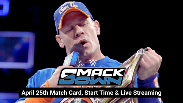 WWE SmackDown after WrestleMania 41 live streaming and match card details Image Courtesy WWE com