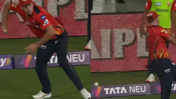 PBKS vs KKR IPL 2025 Xavier Bartlett makes unimaginable Mistake gifts KKR 5 Runs with bizarre overthrow