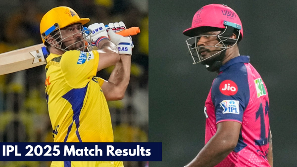 Yesterday s IPL 2025 CSK vs DC PBKS vs RR