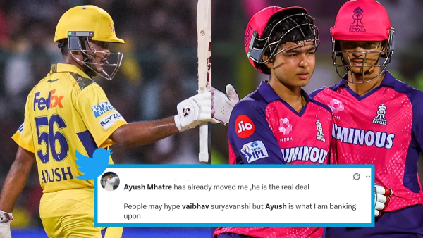 CSK vs RCB Ayush Mhatre Vaibhav Suryavanshi IPL 2025