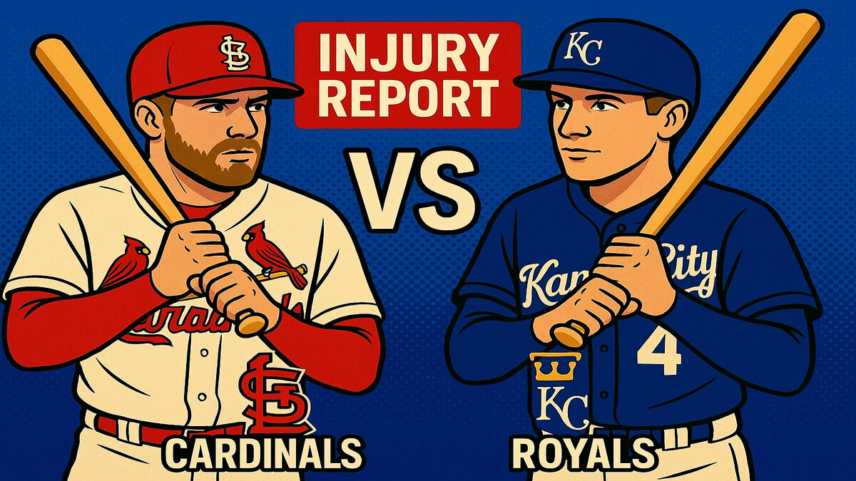 Cardinals vs Royals Injury Report