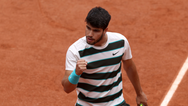 French Open 2025 Defending champion Alcaraz safely into second round