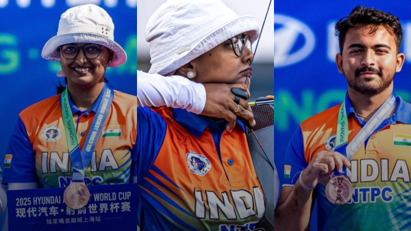 Archery World Cup Stage 2 Deepika Kumari Parth Salunkhe Clinch Bronze as India Bags 7 Medals in Shanghai