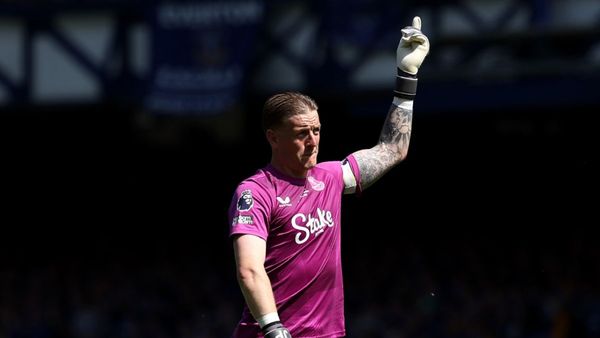 Pickford Celebrates Everton's Goodison Farewell