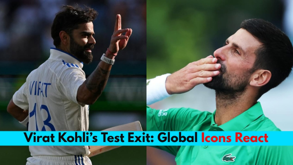 Virat Kohli s Test Exit Global Icons React