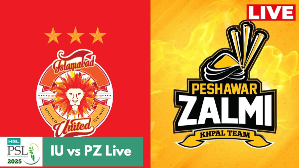 Islamabad United vs Peshawar Zalmi Live Score
