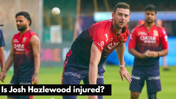 RCB vs CSK Josh Hazlewood Injury
