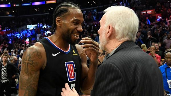 Leonard Lauds Popovich After His Retirement