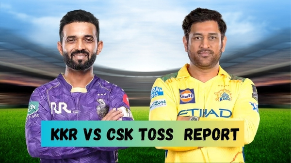 IPL 2025 KKR vs CSK Toss Report Kolkata Win the Toss decide to Bat First - Venkatesh Iyer not Playing