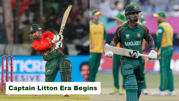 Litton Das Appointed Bangladesh T20I Captain Until 2026 World Cup Mahedi Named Vice-Captain for Two Series