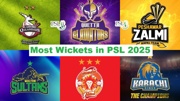 Most Wickets in PSL 2025 Hasan Ali Leads the Fazal Mahmood Cap Race - Top 10 Wicket-Takers and Teamwise Top 5