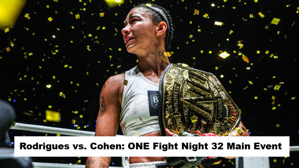 ONE Fight Night 32 Allycia Hellen Rodrigues Vs Shir Cohen Confirmed As The New Main Event