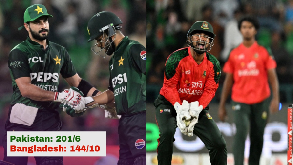 PAK vs BAN 2nd T20I Pakistan Crush Bangladesh by 57 Runs Clinch First Home T20I Series in 3 Years