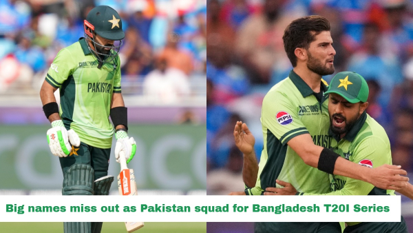 Pakistan Squad for Bangladesh T20Is Announced No Babar Azam Mohammad Rizwan or Shaheen Afridi Included