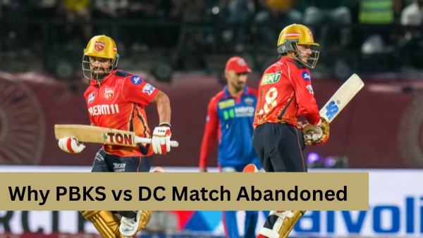 PBKS vs DC  Why is IPL 2025 Match in Dharamshala got Abandoned Today