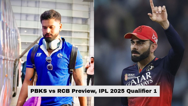 PBKS vs RCB Preview IPL 2025 Qualifier 1 Shreyas Iyer s Punjab Kings Take On Royal Challengers Bengaluru in a High-Stakes Battle