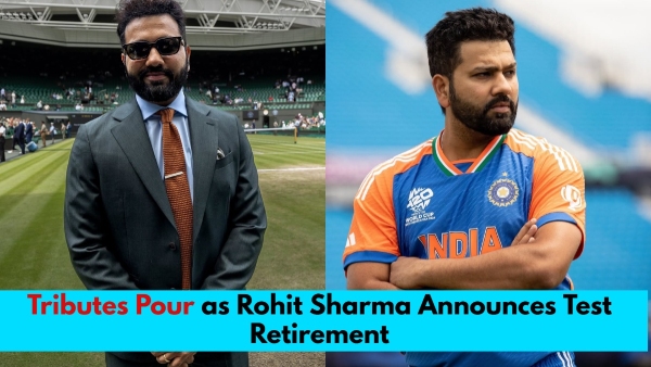 Tributes Pour as Rohit Sharma Announces Test Retirement