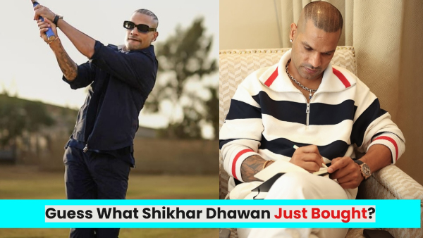 Guess What Shikhar Dhawan Just Bought