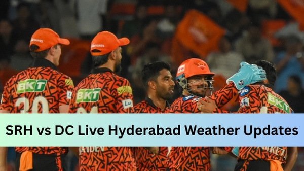 SRH vs DC Hyderabad LIVE Weather Updates  Rain Starts in Hyderabad