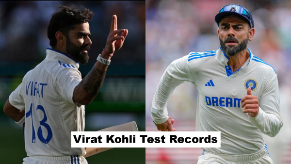 Virat Kohli Test Records From Run Machine to Record-Breaker Centuries Catches amp amp Captaincy Feats That Define a True Legend