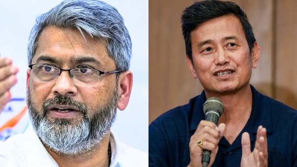 Battle for Indian Football s Future AIFF Chief Kalyan Chaubey vs Bhaichung Bhutia Row Escalates