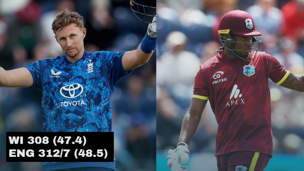 ENG vs WI 2nd ODI Joe Root s unbeaten 166 guides England to dramatic 3-wicket win over West Indies in Cardiff