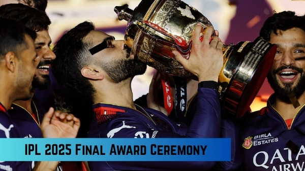 IPL 2025 Final Award Ceremony LIVE Updates IPL 2025 Final Award Ceremony LIVE Updates