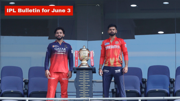 IPL Bulletin for June 3 Kohli Eyes Glory Iyer s Sleepless Drive Mahadevans Set for Finale Rohit Bids MI Goodbye