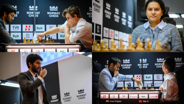 Norway Chess 2025 Dommaraju Gukesh Shocks Carlsen in Thrilling Round 6