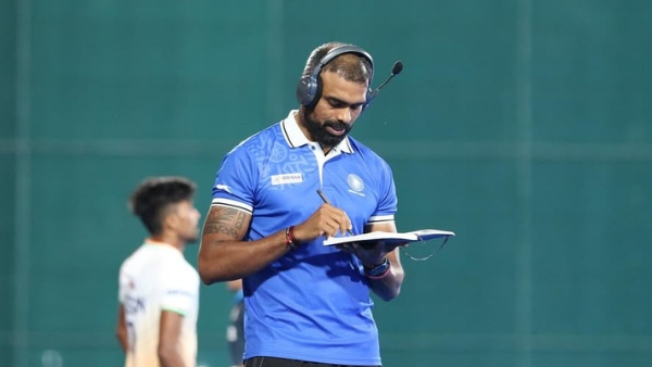 India Junior Hockey Coach PR Sreejesh