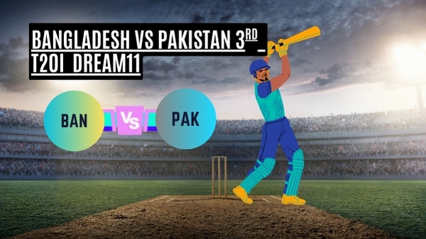 BAN vs PAK 3rd T20I