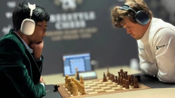 R Praggnanandhaa Shocks the Chess World with Victory Over Magnus Carlsen