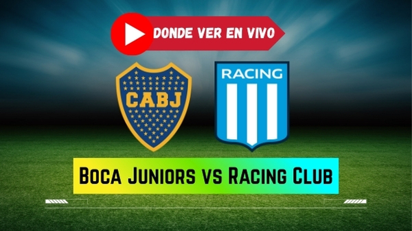 Boca Juniors vs Racing Club En Vivo Horario Canal y Donde Ver el Partido de Primera Division en Argentina Mexico y Otros Paises