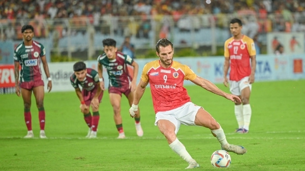 Durand Cup 2025 Diamantakos stars as East Bengal edge past Mohun Bagan to book Semifinal berth