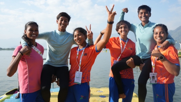 Khelo India Water Sports Festival 2025 Madhya Pradesh Sweep Four Golds Complete Medal Tally on August 22