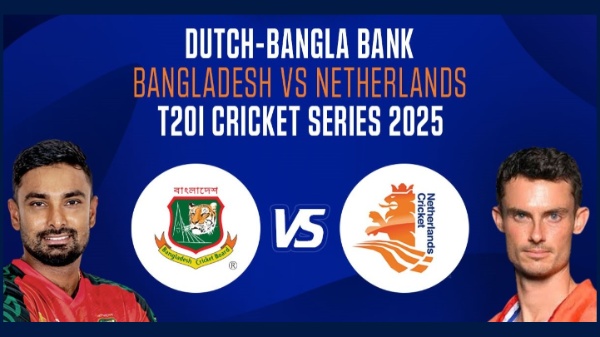 BAN vs NED T20I Series