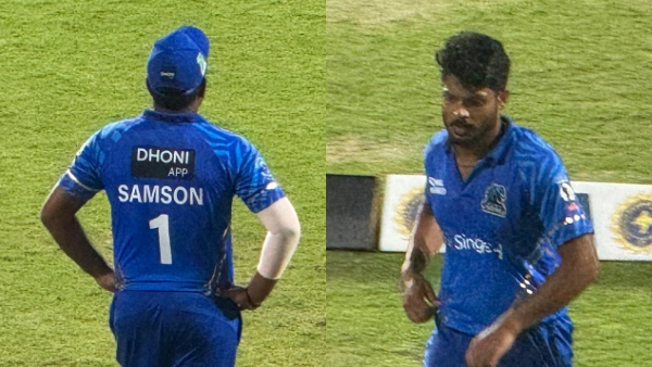 Saly Samson stars with Fifty Sanju combine with elder brother in First Ball Heroics in KCL 2025