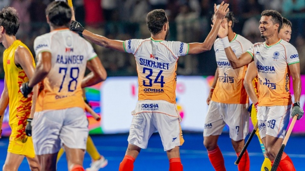 India vs China Highlights   Hockey Asia Cup 2025  Rampant Men in Blue score 7 past China  qualify for Final