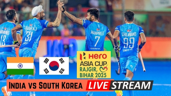 India vs South Korea Hockey Live Streaming